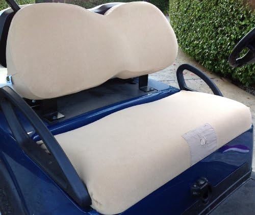 Cart Logic CL 12163 CC-P Cozi Cover Golf Cart Seat Cover Set, Tan