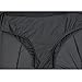 PZZ Geometric Print Plus Size Black Bathing Dress Push Up Swimsuit(FBA) (3X-Large, Black)
