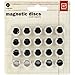 Magnetic Discs .375 20/Pkg-1/32 Thick