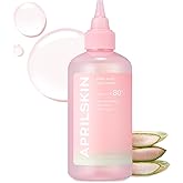 APRILSKIN Pink Aloe Vita Toner | Calms and Soothes Redness, Smoothens, and Controls Excess Sebum | 80% Pink Aloe Vera Water | Hydrating, Non-Sticky | Clean & Vegan Korean Skin Care (8.45 fl.oz)
