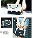 Albc Cute Case for iPad 9th Generation 2021 / iPad 8th 7th Generation/iPad 10.2 Inch/iPad Air 2019 (3rd Generation) / iPad Pro 10.5 Inch 2017 - Smart Slim Handbag Leather Stand Cover,Black