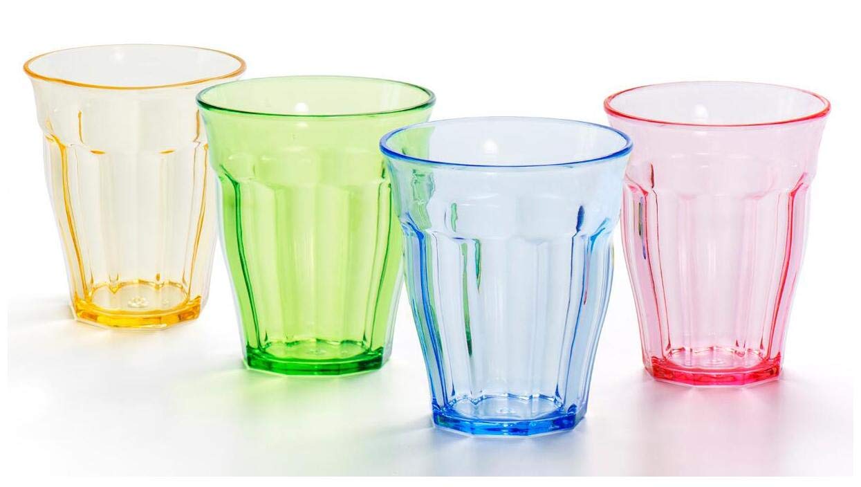10 oz Plastic Tumblers Acrylic Drinking Glasses Kids Plastic Cups Children's Water Glassware