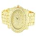 Diamond & Co. Men's 5275470 Ice King Analog Japan Quartz Golden Watch