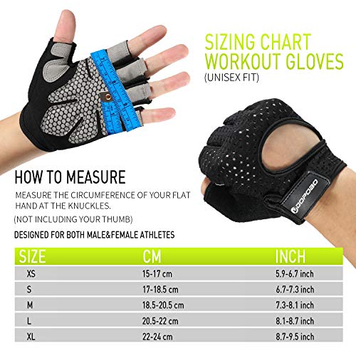 female workout gloves