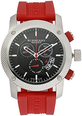 Burberry red strap watch Clearance