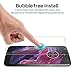 [3 Pack] L K Screen Protector for Motorola Moto X4, [Easy Installation Tray] Tempered-Glass 9H Hardness, Case Friendly