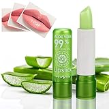 keland 1PCS Aloe Vera Lipstick Color Mood Changing Long Lasting Moisturizing Lip Stick Skirts