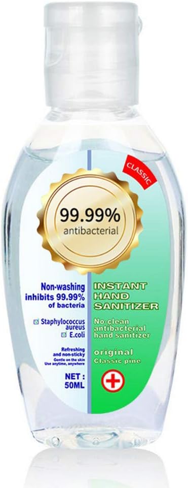 (in stock) Disposable No Clean Waterless Hand Wash Gel, Hand Wash Soap Portable Mini For School Office Travel (1 PC 50ML Green)