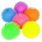 (1) 9 Inch Large Jumbo Puffer Ball Stress Ball for Kids Tactile Fidget Toy