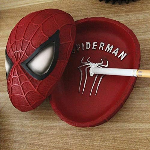 Ashtray Retro Personality Home Decor Red
