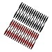 RAYCorp 1045 (10x4.5) Propellers. 32 Pieces(16CW, 16CCW) Black & Red 10-inch Quadcopters & Mutlirotors Props + Battery Strap