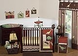 Sweet Jojo Designs 11-Piece Dinosaur Baby Boy Dino Bedding Crib Set Without Bumper