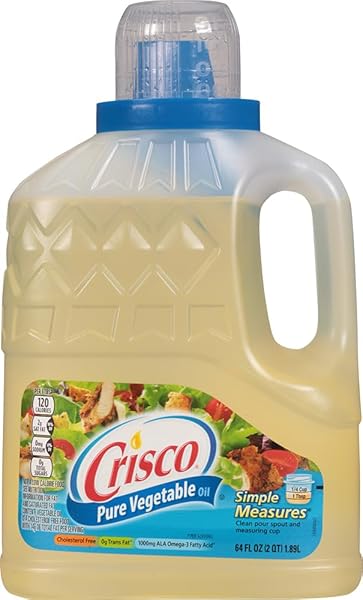 CRISCO PURE VEGETABLE OIL, 64 FLUID OUNCE PACKAGING MAY VARY