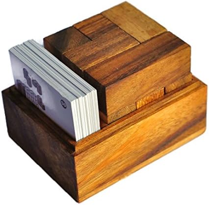 SiamCollectionCube Game , Wooden Game , Cube and Card , Wooden Puzzle Box
