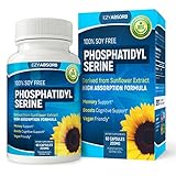 EzyAbsorb Soy-free PhosphatidylSerine, 100mg veggie capsules, 120 count
