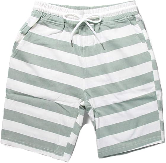 Amazon ハーフパンツ ショートパンツ ボーダー柄 かっこいい ショーツ メンズ レディース ユニセックス ショートパンツ 通販