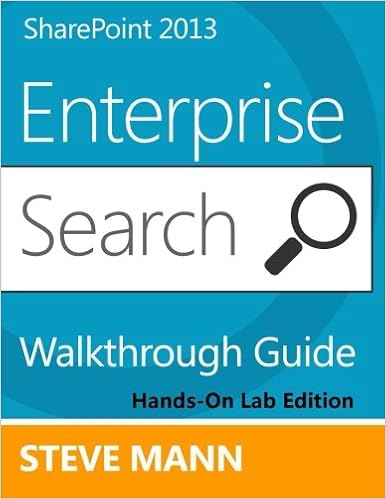 Sharepoint 2013 Enterprise Search Walkthrough Guide Hands - 