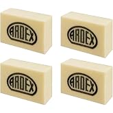 Ardex T-7 Professional-Grade Durable Grout Sponge, 4 Pcs Pack | Heavy-Duty Tile &amp; Grout Cleaning Tool for Installation and Finishing for Clean, Smooth Grout Finish