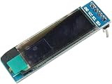 TECNOIOT 2x 0.91" Blue OLED LCD Module 128x32 IIC SSD1306 DIY 3.3V 5V view 2