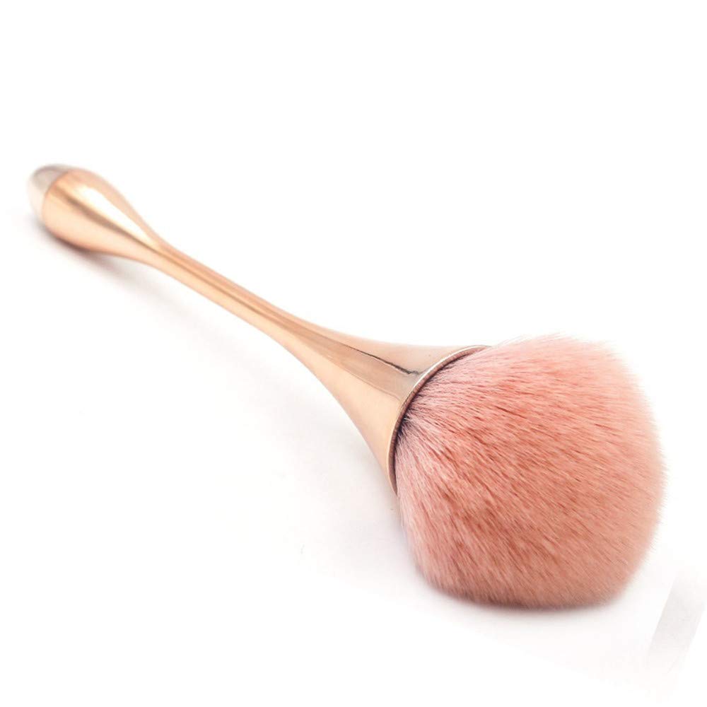 Honhui 1Pc Premium Wool Fiber Cosmetic Makeup Brushes Foundation Powder Eyeshadow Blush Concealer Brush Tool