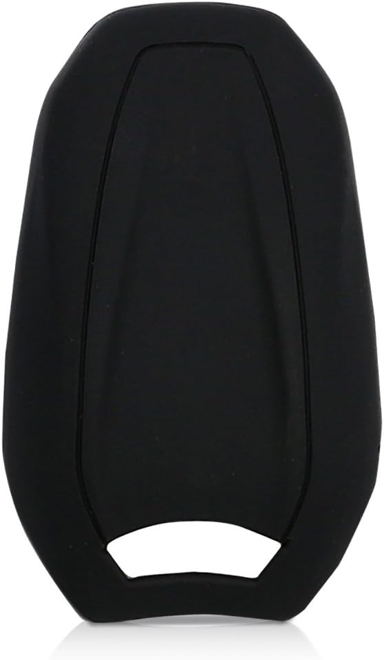kwmobile Key Cover Compatible with Peugeot Citroen 3 Button Car Key Smart Key (only Keyless Go) - Image 4