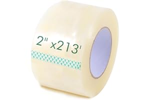 Pueatte Greenhouse Repair Tape, 6.3 mil Thickness Greenhouse Plastic Tape, Clear UV Resistant Greenhouse Sheeting Coverings Film Tape(2inX213ft)