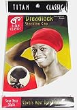 Titan Classic Dreadlock Stocking Cap #22135 [White], Kufi cap, rasta, afro, thick and thin. Spandex, bandana, turban, bonnet, one size fits all, men and women, boys and girls, adults and kids, jumbo, long, for all hair styles and types, skull cap, beanie,...