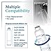Maxblue HAF-CIN/EXP Replacement for Samsung DA29-00020B, HAF-CIN, RF28HMEDBSR/AA, RF28K9380SR, RF263BEAESR/AA, RF28JBEDBSG, RF4287HARS, RF28HFEDTSR, DA97-08006A, Refrigerator Water Filter, 1 PACK