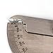 H88-Stainless Steel 0-180 Protractor Angle Finder Arm Rule Measure Ruler # 6400830