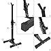 Estink Set of 2 Adjustable Squat Stand Heavy Duty Standard Solid Steel Gym Squat Barbell Rack Stand Barbell Free Press Weight Bench Supportthumb 3