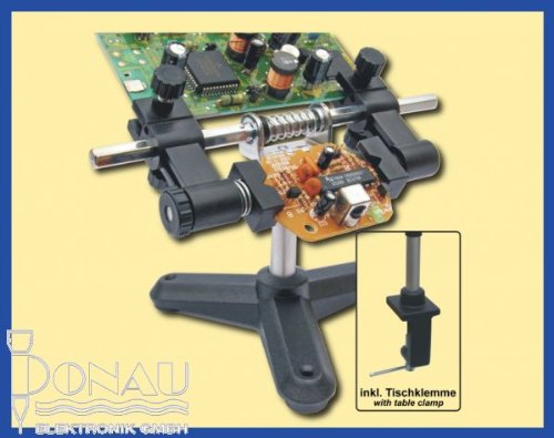 Donau Elektronik Pro - helping - hand with foot and clamp