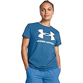 Under Armour Women's Rival Logo Short Sleeve Athletic T-Shirt