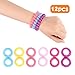 Spiral Hair Ties 12pcs No Crease Elastic Ponytail Holders Phone Cord Traceless Hair Ring Hair Rubber Bands Suitable for All Hair Types 6 Colors,2pcs/Color