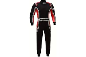 Geek Home One-piece Race Gear Racing Suit Karting/Race/Rally Go Kart Racing Suit Auto Racing Fire Suit SFI 3.2A/1