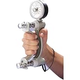 Jamar Hydraulic Hand Dynamometer, Grip Strength Tester, Measures PSI | Jamar hydraulic hand dynamometer with max force indicator measures grip strength in PSI