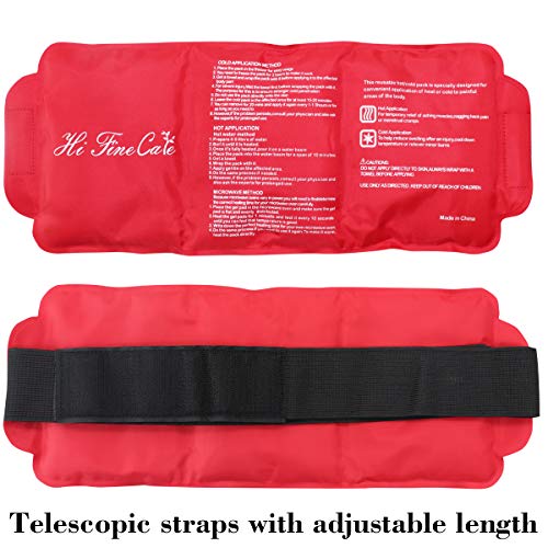 Pain Relief Flexible Ice Pack for Injuries Hot & Cold Therapy Reusable