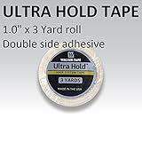 Ultra Hold Adhesive Tape 1" X 3 yrds = 1 Roll double side adhesive