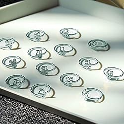 RUXIANG Customize Year Age Cute Ring for Women Girl