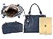 Diophy Double Side Pockets Casual Tote with Removable Long Strap CZ-3722