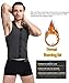 NINGMI Men Neoprene Vest Sweat Shirt Sauna Suit Slimming Weight Loss Workout Body Shaper