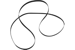 2pcs Turntable Belt for Audio-Technica AT-PL50 & AT-LP60 Automatic Stereo Record Player, Rubber Drive Belt Replacement Part A