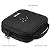 Simboom CD Wallet Case, 32 Capacity Polyester CD/DVD Holder Organizer for Car (Black)