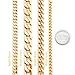 Lifetime Jewelry 5mm Cuban Link Chain - Gold Necklace for Women Men Teen Girls & Boys - 20X More 24k Real Gold Than Other Plated Miami Curb Links - Free Lifetime Replacement Guarantee 16-30 inches
