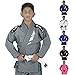 Elite Sports IBJJF Ultra Light BJJ Brazilian Jiu Jitsu Gi for Kids with Preshrunk Fabric and Free Belt, C2, Gray