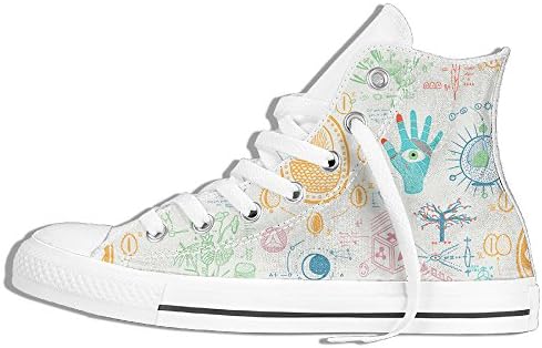 Alchemy For Men And Women Hi-tops Casual Sneakers Shoes Skateboard Slip Spring Gym