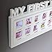 GMissT Wooden Baby My First Year Wall Hanging Photo Frame 12 Pictures