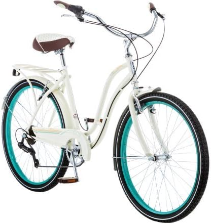 26" Schwinn Fairhaven Women's 7-Speed Cruiser Bike, S3061WM, Cream