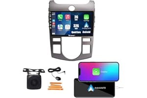 Kunfine Car CarPlay Android Auto Navigation Stereo GPS Radio Display 9" IPS Touchscreen Headunit Tablet Pad Media Player for 