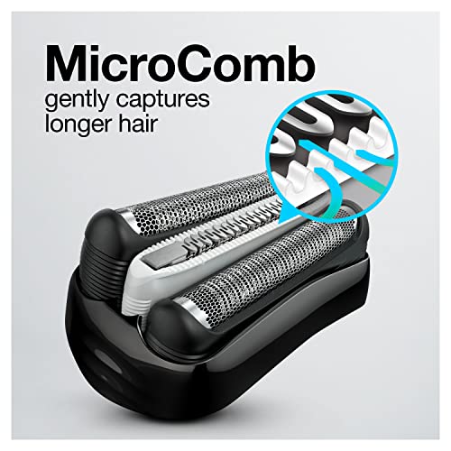 Braun Electric Series 3 Razor with Precision Trimmer, Rechargeable, Wet