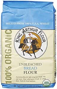 Amazon : King Arthur Organic Bread Flour - 5 lb : Wheat Flours And